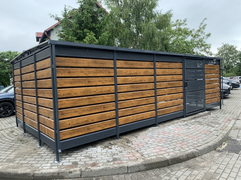 Wiaty śmietnikowe WOOD SYNTH